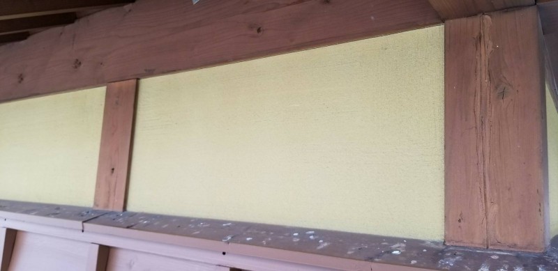柳川市　板壁のほか塗装状況
